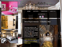 Tablet Screenshot of davisrogersinteriors.com